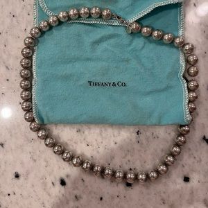 Tiffany & Co. 925 sterling silver ball necklace